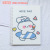 Cute B5 Notebook Student Coil Notebook Learning Stationery Cartoon Strawberry Girl Loose-Leaf Grid Noteboy