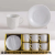 Special Offer Foreign Trade Ceramics Coffee Set Set Pure White 6 Cups 6 Plates Cup Dish Tray Kitchen Supplies