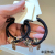 Temperament Famous Brand Style Highly Elastic Rubber Band Women's Hair Rope Fashion Ponytail Hair Ring Durable Hair Rope