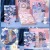Cute Cartoon Color Page Notebook Girl Heart Journal Book Wholesale Pu Magnetic Buckle Book Student Memo Notebook