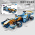 Compatible with Lego Hot Building Blocks Small Particles Modified Racing Car Warrior Mechanical Group Children Educational Assembly Toy Gift