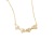 Recommended Lucky Four-Leaf Clover Necklace, a Two-Strap Design Light Extravagant Love Heart Clavicle Chain for Women