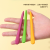 Painted Youda Triangle Plastic Crayons Non-Dirty Hands Washable Easy Grip Kindergarten Recommended Source Factory Direct Sales