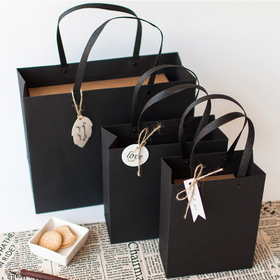 Korean Style Business Simplicity Gift Bag Ribbon Gift Single Pack Mid-Autumn Festival Gift Box Gift Box Lipstick Box