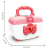 Cross-Border New Lighting Music Handbag Coin Bank Girls Playing House Toy Princess Cosmetic Bag Money Box