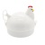 Kitchen Tools Creative Chicken-Shaped Egg Type Microwave Egg Steamer Microwave Oven Egg Boiler 4 Egg Factory in Stock Wholesale