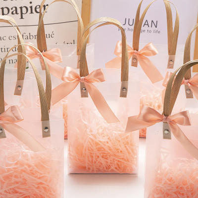 Bag Mid-Autumn Festival Handbag Transparent Wedding Wedding Candy Bag Wedding Candies Box Gift Packaging Bag Wholesale