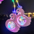 Mid-Autumn Festival Cartoon Dinosaur Rabbit Portable Projection Lantern Led Luminous Toy Bounce Ball Night Market Stall