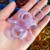 Natural Agate Ring Width 6M Color Jade Ring Female Gift Gemstone Ring Shank Gemstone Female Hand Jewelry Flexible Ring