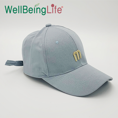 Pure Cotton Hat Daily Leisure Solid Color Outdoor Touch like This, Korean Style Is Fashion Trend Embroidery Alphabet Peaked Cap