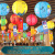 Lantern Prop Decoration Shopping Mall Chinese Lantern Hanging Paper Hanging Decoration Scene Layout Hanging Decoration