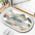 Floor Mat Bathroom Absorbent Non-Slip Ring Diatom Ooze Letter Foot Mat Toilet Non-Slip Waterproof Door Mat