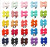 Korean Style Internet Celebrity Side Clip Thread Belt Dovetail Bow Barrettes Bang Clip Cute Girls' Hair Accessories 9106