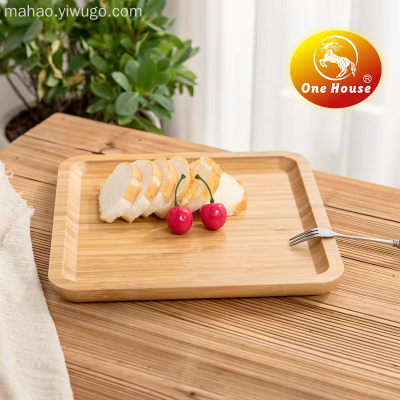 Bamboo Dessert Dried Fruit Tray Storage Tray