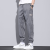 2022 Summer New Ankle-Tied Harem Overalls Men's Fashion Brand Fashionable All-Match Thin Men's Denim Casual Pants