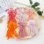 Cross-Border European and American Children's Hair Accessories Cheerleading Stage Ribbon Roll Band Tassel Dovetail Bow Leather