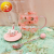 Borosilicate Glass Cute Spiral Bunny Shiba Inu Cup