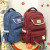 for Middle School Students and Girls Korean College Harajuku Ulzzang High School Large Capacity Backpack Chic Style