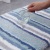 Modern Minimalist Woven Craft Striped Bathroom Mat Door Mat Absorbent Floor Mat Non-Slip Foot Mat