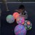 Toy Stall Wholesale Internet Celebrity Luminous Football Flash Pat Ball Fitness Swing Inflatable Elastic Ball Children
