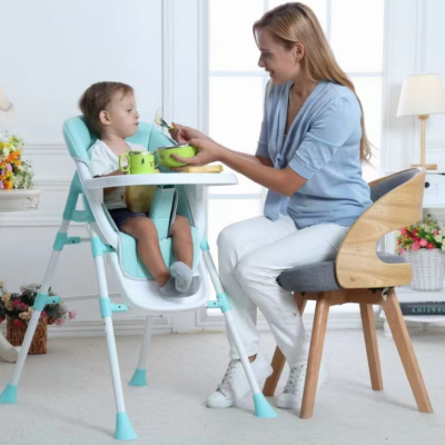 Hot selling leather baby high chair cheap price