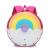 2020 New Children's Bags Cute Hard Shell Donut Backpack Rainbow Boys and Girls Baby Kindergarten Backpack