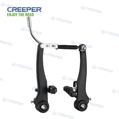 Creeper Factory Direct Plastic Coated Iron V Brake Black with Screw Brake Leather High Quality Accessories Bicycle Professional