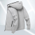 Men's Jacket Jacket Spring and Autumn Hooded Detachable Trend All-Matching and Handsome Casual Wear Youth Thin Outerwear