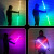 Foreign Trade Metal Laser Sword Toy Children's Color Luminous Sword Two-in-One Glow Stick Space Sword Gift Toy