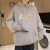 Hooded Sweater Men's Spring and Autumn Fashion Brand Ins Hong Kong Style Loose and Lazy Style Trendy All-Match Ruan Handsome Boys Jacket