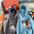 Men's Coat Ins Hooded Sweater Loose Trendy American Autumn Oversize Niche High Street Fashion Brand Spring and Autumn