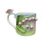 Copyright Hand-Painted Linglan Water Cup Tulip Mug Ins Style Three-Dimensional Relief Irregular Handmade Ceramic Cup