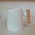 Big Belly Wooden Handle Mug Simple Ceramic Cup Creative Glass Office Coffee Cup Handy Gift Cup Large Capacity