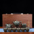 Gracked Glaze Jun Porcelain Ge Kiln Kung Fu Tea Teaware Set Hand Gift Business Welfare Meeting Gift Logo Ceramic Tea Set
