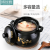 Dry Burning Non-Cracking New Fu Lu Pot Ceramic Casserole High Temperature Resistant Stew Pot Big Belly Soup POY Spot