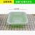 Box Plastic Fast Food Take-out Box to-Go Box Four-Grid Environmental Protection Lunch Box-Grid Rectangular Lunch Box