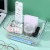 Simple Transparent Facial Mask Cosmetics Storage Basket Pet Student Desktop Storage Box Large Open Skin Care Products Storage Basket