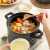 Black of Phantom Casserole/Stewpot Ceramic Casserole Soup Pot Tagine Milk Pot Soup Gas Stove Suitable