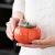 Tea Jar Ceramic Sealed Jar for Everything Wedding Candy Tea Box Ruyi Hand Gift Wedding Candy Jar Persimmon Gift