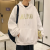 Hooded Sweater Men's Spring and Autumn Fashion Brand Ins Hong Kong Style Loose and Lazy Style Trendy All-Match Ruan Handsome Boys Jacket