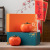 Creative Tea Pot Ceramic Persimmon Candy Lucky Persimmon Sealed Small Tea Set Gift Box Storage Packaging Hand Gift