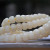 Guan Yin Tang DIY Beads Accessories Carved White Corypha Umbraculifea Lotus Scattered Beads Pumpkin Beads