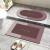 New Oval Fast Absorbent Non-Slip Mat 3d Printing Pad Quick-Drying Foot Mat Carpet Kitchen Pad Soft Diatom Ooze Mat