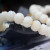 Guan Yin Tang DIY Beads Accessories Carved White Corypha Umbraculifea Lotus Scattered Beads Pumpkin Beads