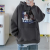 Men's Coat Ins Hooded Sweater Loose Trendy American Autumn Oversize Niche High Street Fashion Brand Spring and Autumn