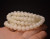 Guan Yin Tang Craft round Beads 6/7/8/10/12/15/16mm108 Pieces White Corypha Umbraculifea