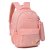 2022 Summer New Backpack Zipper Solid Color Street Trendy Nylon Cloth