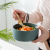 Salad Ceramic Bowl Instant Noodle Bowl Fruit and Dessert Bowl Western Tableware Double Bowl Ceramic Pet Bowl Wholesale