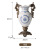 Creative European Home Floor-Standing Ceramic Vase Crafts American Retro Furnishings Soft Ceramic Decorative Vase