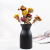 Nordic Black and White Ceramic Vase Decoration Desktop Flowers Flower Container Home Ornament TV Cabinet Decoration